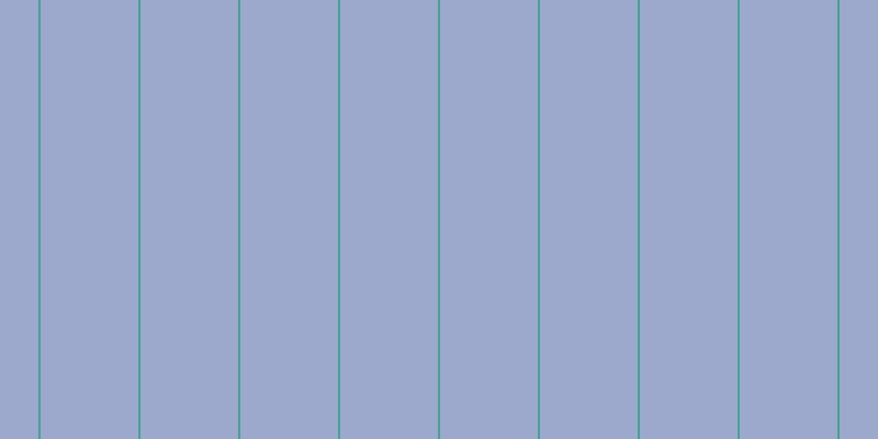 #9ca9cd, #46a393 vertical lines, two pixels wide, eighty-nine pixels apart