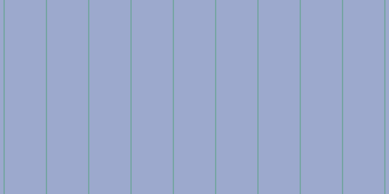 #9ca9cd, #67a393 vertical lines, two pixels wide, eighty-five pixels apart