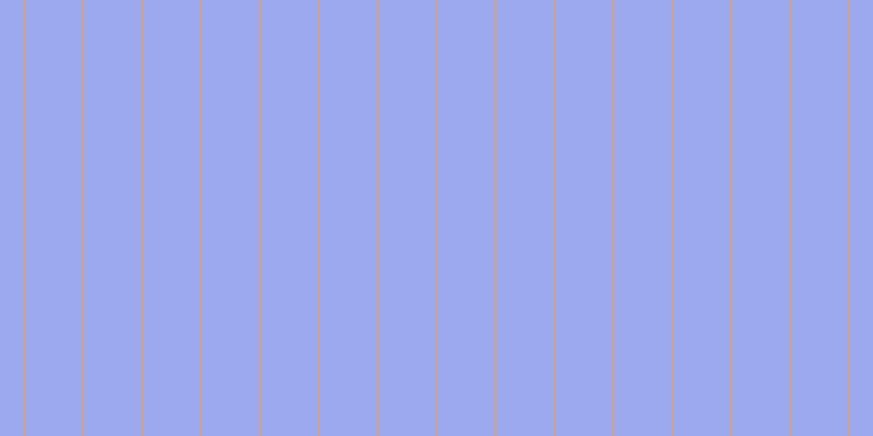 #9ca9ee, #caa393 vertical lines, two pixels wide, fifty-two pixels apart