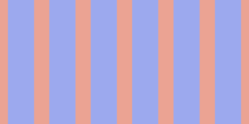 #9ca9ee, #eba393 vertical lines, forty-nine pixels wide, eighty-four pixels apart