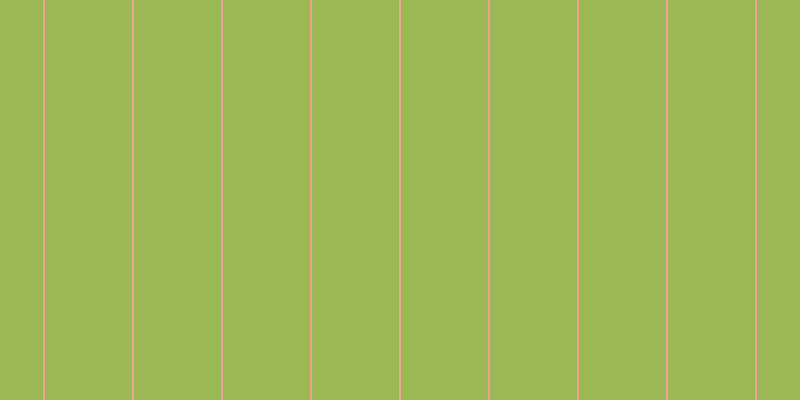 #9cb855, #eba393 vertical lines, two pixels wide, eighty-seven pixels apart