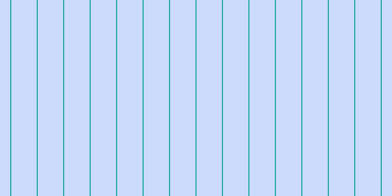 #9cb8fa (50%), #04a393 vertical lines, two pixels wide, fifty-two pixels apart