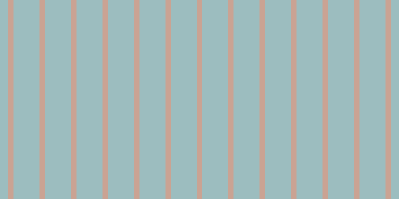#9cbdbf, #caa393 vertical lines, eleven pixels wide, fifty-two pixels apart