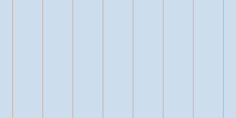 #9cbde0 (50%), #caa393 vertical lines, two pixels wide, one hundred pixels apart