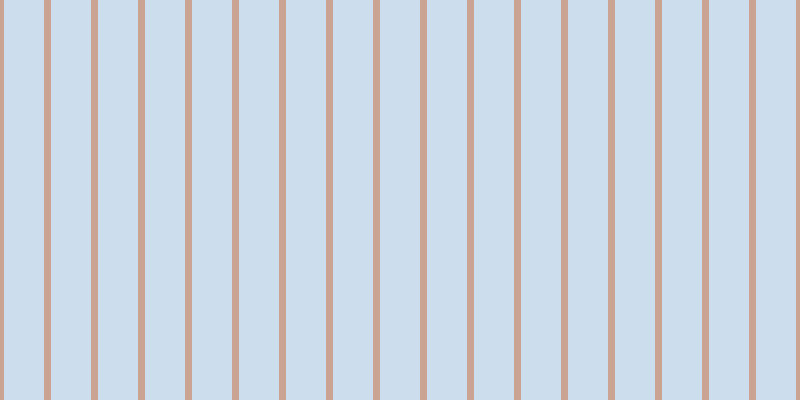 #9cbde0 (50%), #caa393 vertical lines, seven pixels wide, forty pixels apart
