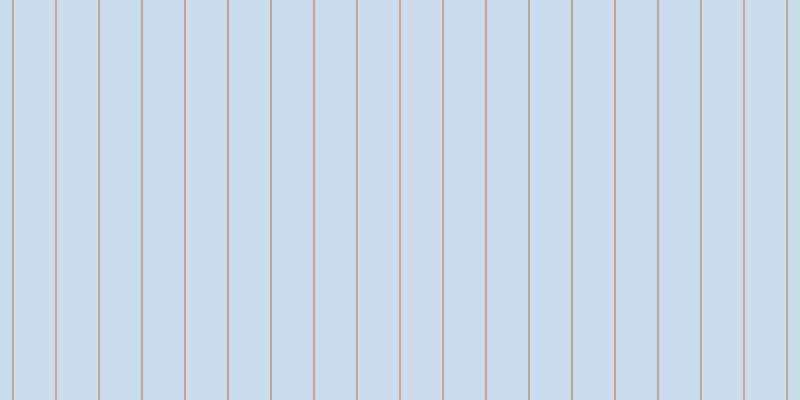 #9cbde0 (50%), #caa393 vertical lines, two pixels wide, forty-one pixels apart