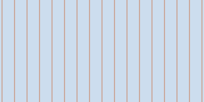 #9cbde0 (50%), #caa393 vertical lines, four pixels wide, forty-five pixels apart