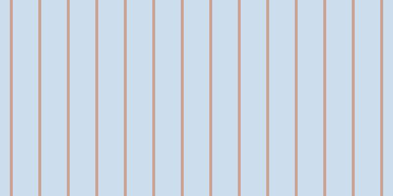 #9cbde0 (50%), #caa393 vertical lines, six pixels wide, fifty-two pixels apart