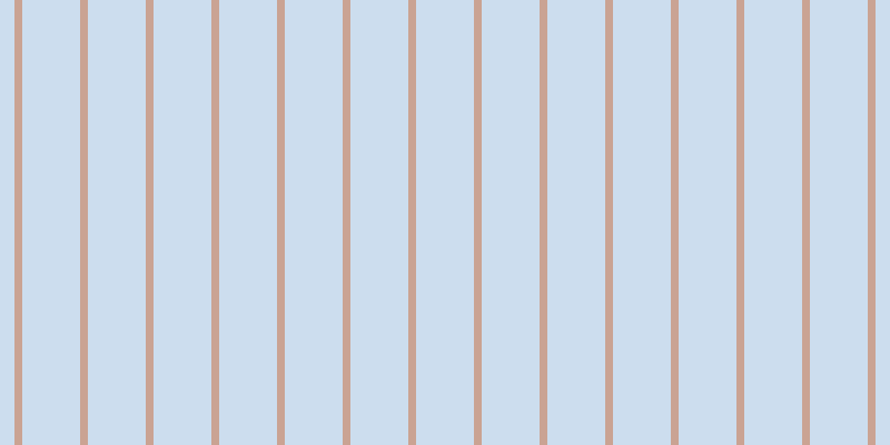 #9cbde0 (50%), #caa393 vertical lines, seven pixels wide, fifty-two pixels apart
