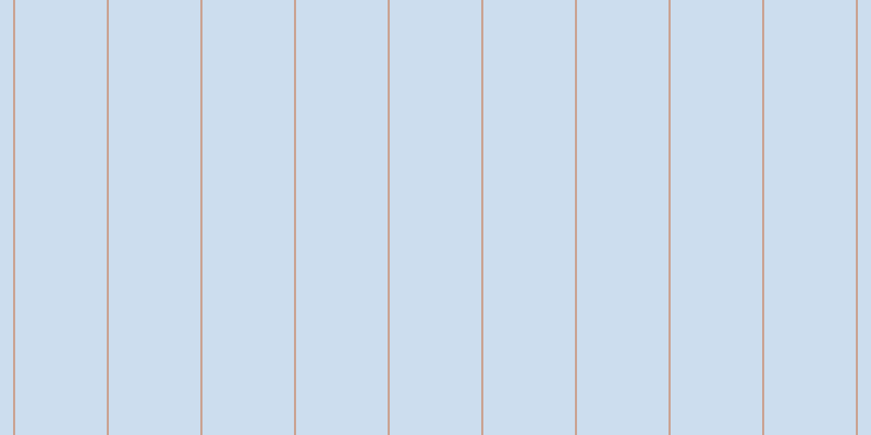 #9cbde0 (50%), #caa393 vertical lines, two pixels wide, eighty-four pixels apart