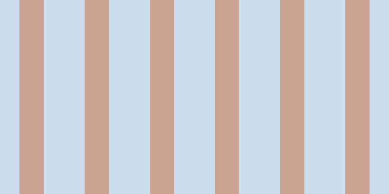 #9cbde0 (50%), #caa393 vertical lines, fifty pixels wide, eighty-four pixels apart