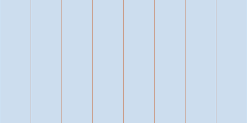 #9cbde0 (50%), #caa393 vertical lines, two pixels wide, ninety-eight pixels apart