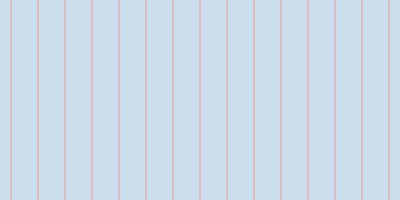 #9cbde0 (50%), #eba393 vertical lines, two pixels wide, fifty-two pixels apart