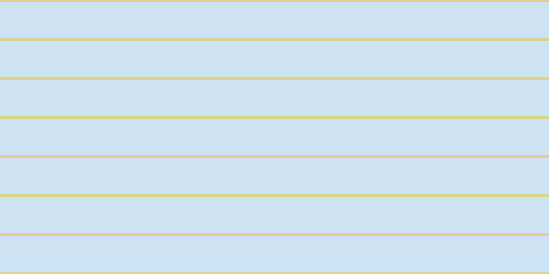 #9ccaee (50%), #dbd393 horizontal lines, five pixels wide, fifty-two pixels apart