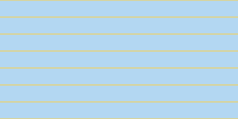 #9ccaee (75%), #dbd393 horizontal lines, five pixels wide, fifty-two pixels apart