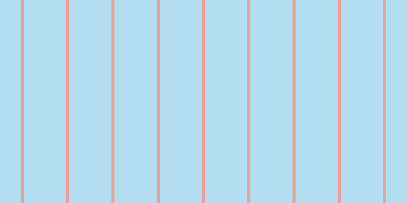 #9cd4ee (75%), #eba393 vertical lines, six pixels wide, eighty-three pixels apart