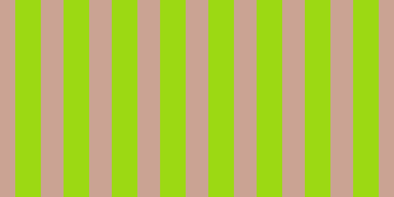 #9cd913, #caa393 vertical lines, forty-six pixels wide, fifty-two pixels apart