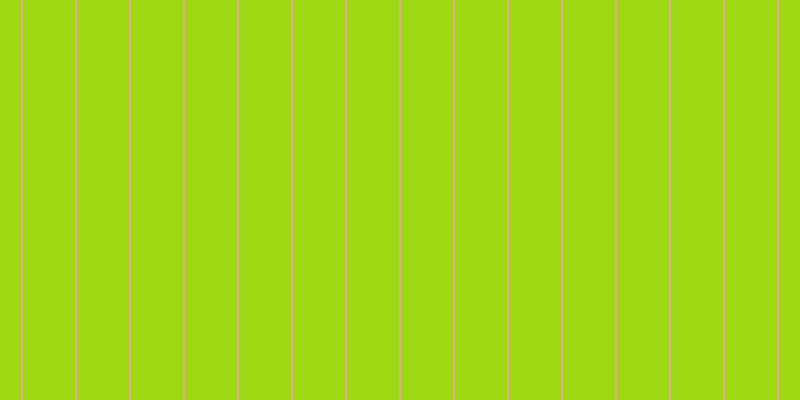 #9cd913, #eba393 vertical lines, two pixels wide, fifty-two pixels apart
