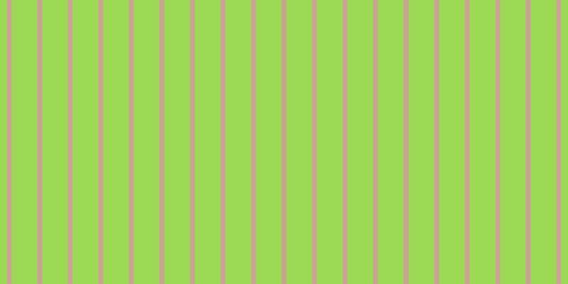 #9cd955, #caa393 vertical lines, seven pixels wide, thirty-six pixels apart