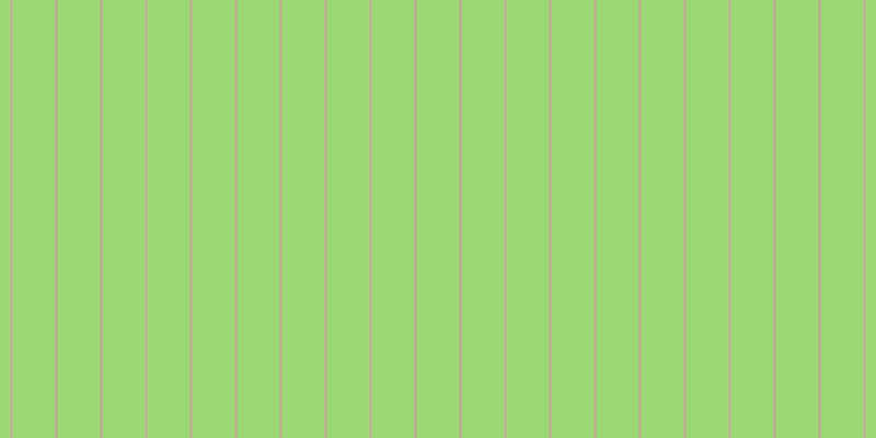 #9cd976, #caa393 vertical lines, two pixels wide, thirty-nine pixels apart