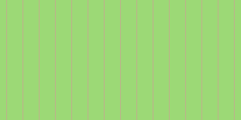 #9cd976, #caa393 vertical lines, two pixels wide, fifty-two pixels apart