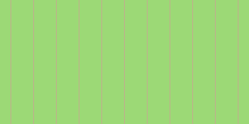 #9cd976, #caa393 vertical lines, two pixels wide, seventy-one pixels apart