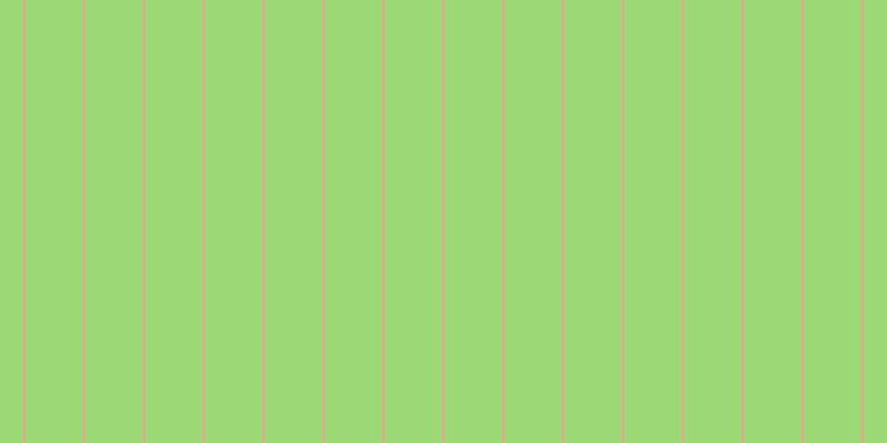 #9cd976, #eba393 vertical lines, two pixels wide, fifty-two pixels apart