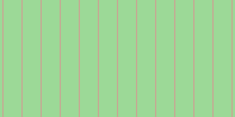 #9cd997, #caa393 vertical lines, four pixels wide, sixty-one pixels apart