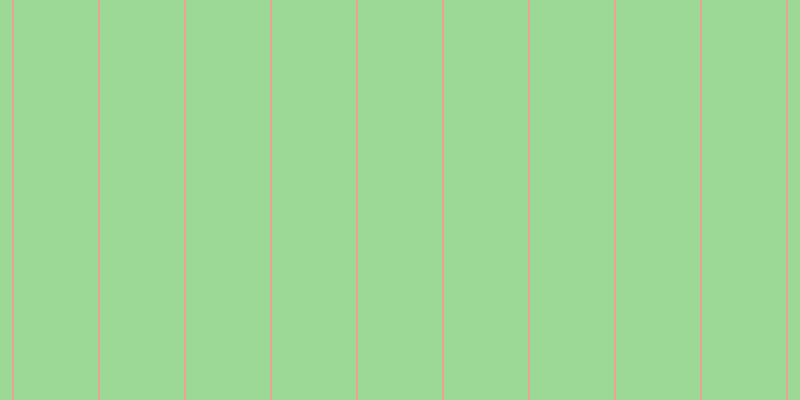 #9cd997, #eba393 vertical lines, two pixels wide, eighty-four pixels apart