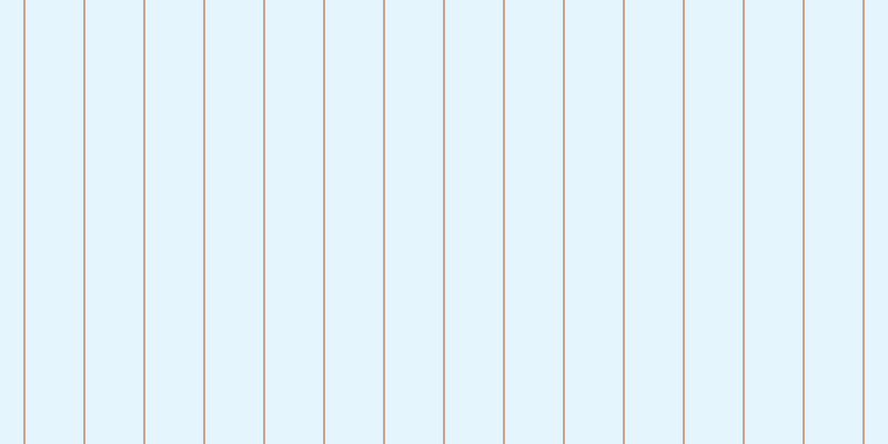 #9cd9fa (25%), #caa393 vertical lines, two pixels wide, fifty-two pixels apart