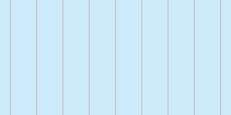 #9cd9fa (50%), #caa393 vertical lines, two pixels wide, eighty-nine pixels apart