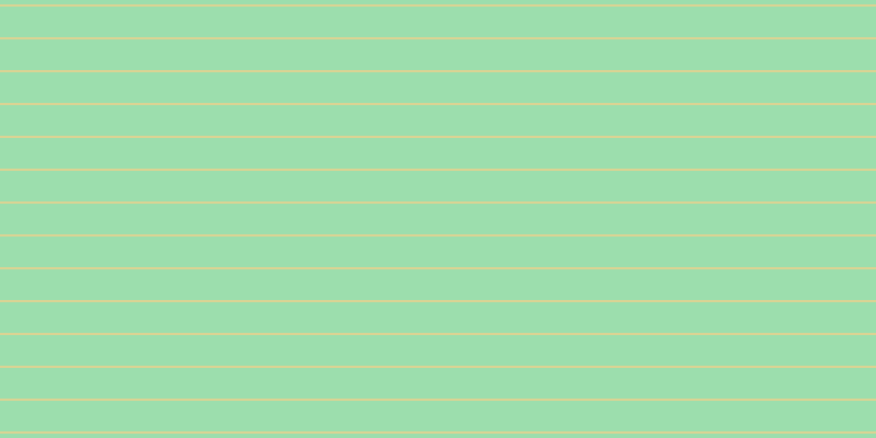 #9cdead, #dbd393 horizontal lines, two pixels wide, twenty-eight pixels apart