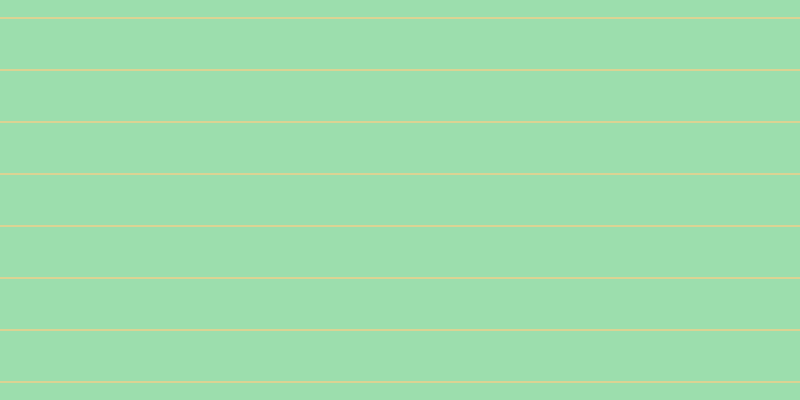#9cdead, #dbd393 horizontal lines, two pixels wide, fifty pixels apart