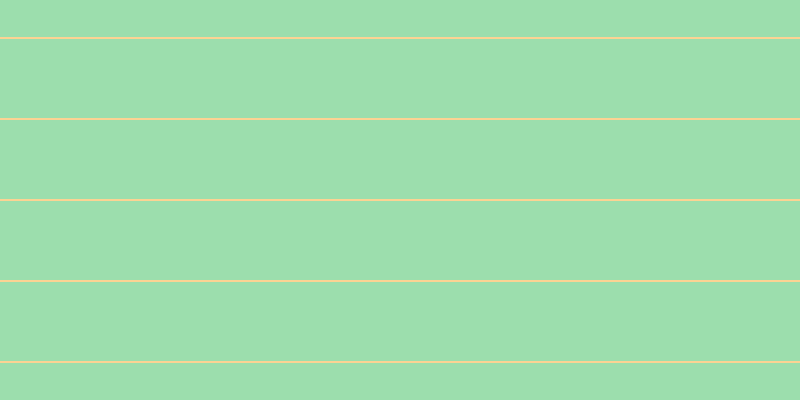 #9cdead, #fcd393 horizontal lines, two pixels wide, seventy-nine pixels apart