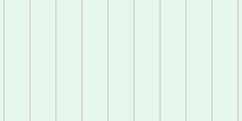 #9cdebd (25%), #caa393 vertical lines, two pixels wide, eighty-four pixels apart