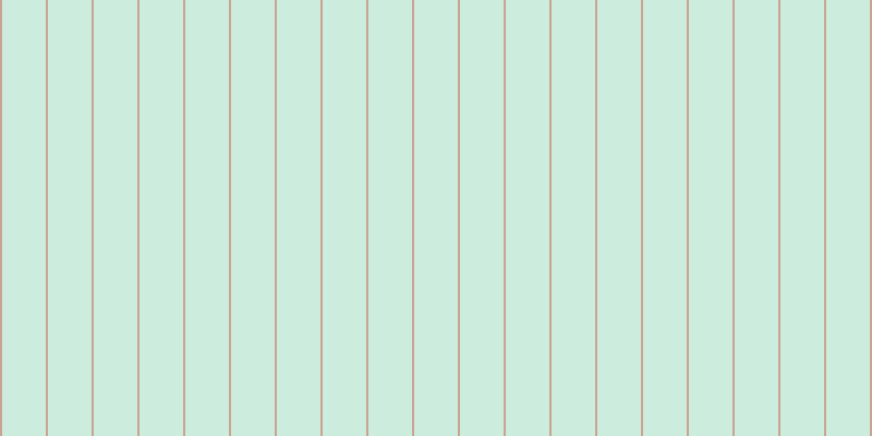 #9cdebd (50%), #caa393 vertical lines, two pixels wide, forty pixels apart