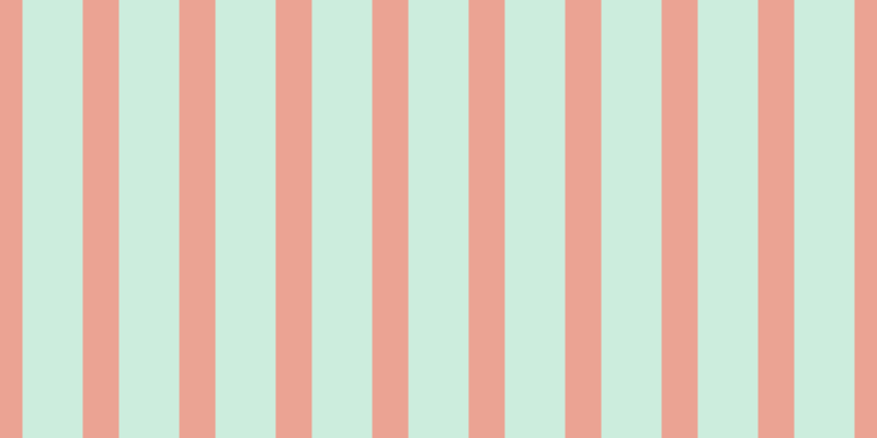 #9cdebd (50%), #eba393 vertical lines, thirty-three pixels wide, fifty-five pixels apart