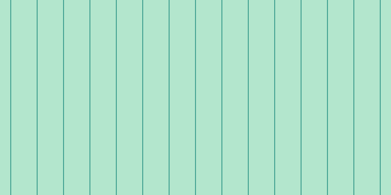 #9cdebd (75%), #46a393 vertical lines, two pixels wide, fifty-two pixels apart