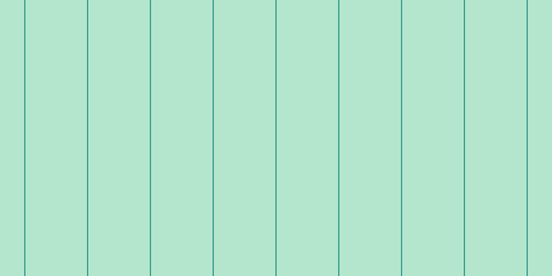 #9cdebd (75%), #46a393 vertical lines, two pixels wide, eighty-nine pixels apart