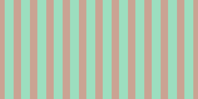 #9cdebf, #caa393 vertical lines, thirty pixels wide, thirty-six pixels apart