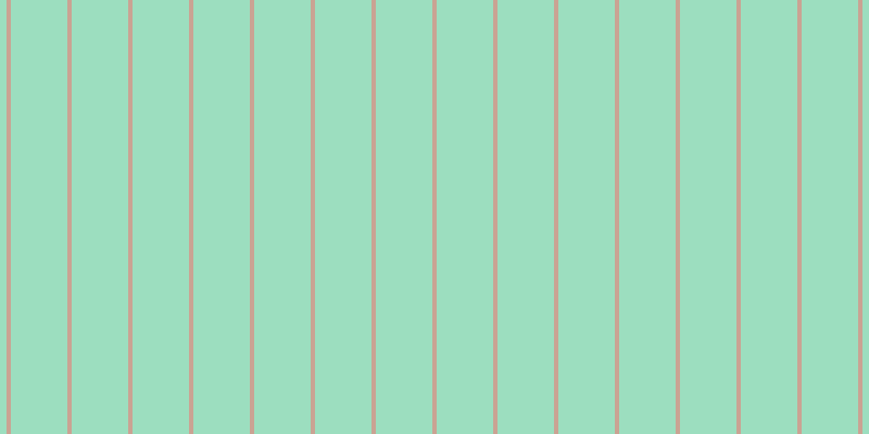 #9cdebf, #caa393 vertical lines, four pixels wide, fifty-two pixels apart