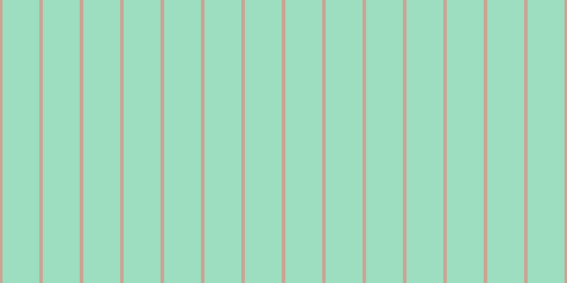 #9cdebf, #caa393 vertical lines, five pixels wide, fifty-two pixels apart