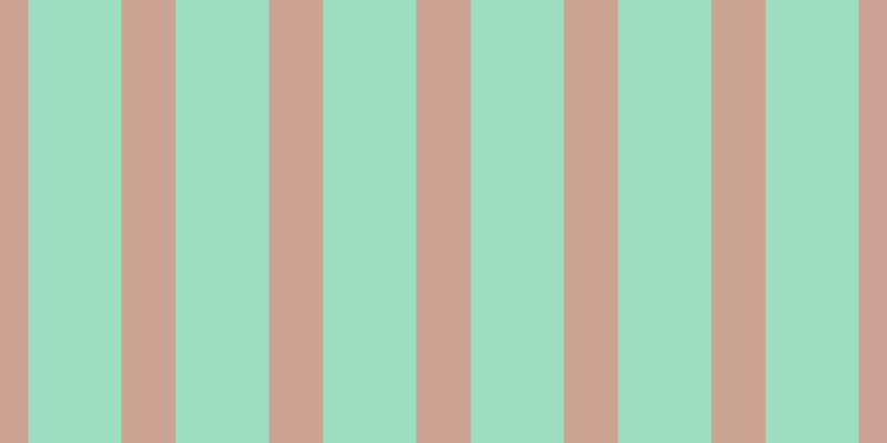 #9cdebf, #caa393 vertical lines, forty-nine pixels wide, eighty-four pixels apart