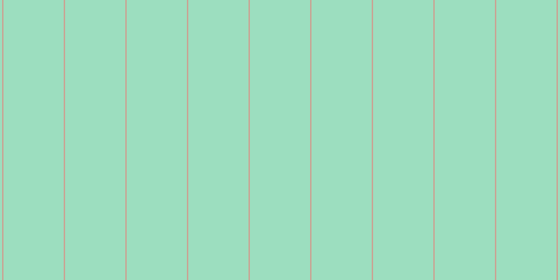 #9cdebf, #caa393 vertical lines, two pixels wide, eighty-six pixels apart