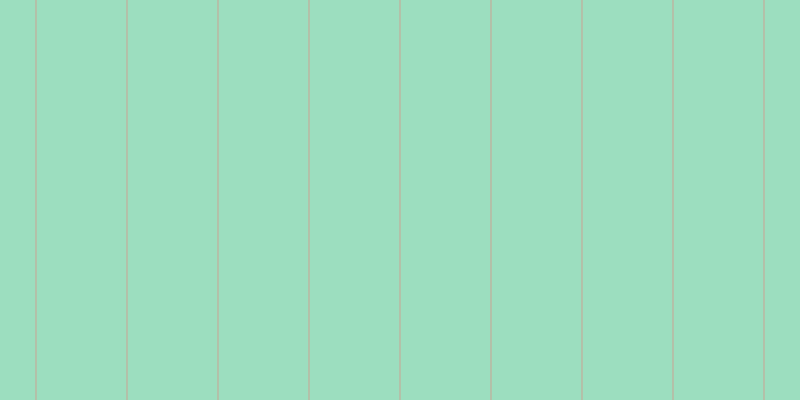 #9cdebf, #caa393 vertical lines, one pixels wide, ninety pixels apart