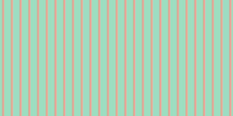 #9cdebf, #eba393 vertical lines, seven pixels wide, twenty-three pixels apart
