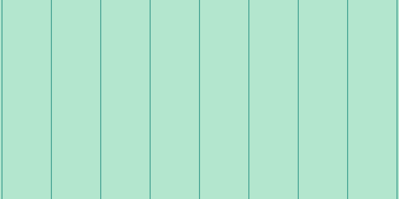 #9cdebf (75%), #46a393 vertical lines, two pixels wide, ninety-seven pixels apart