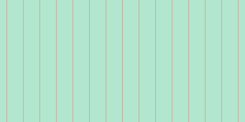 #9cdebf (75%), #caa393 vertical lines, two pixels wide, fifty-two pixels apart