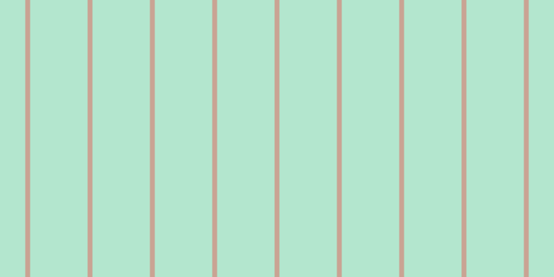#9cdebf (75%), #caa393 vertical lines, seven pixels wide, eighty-three pixels apart