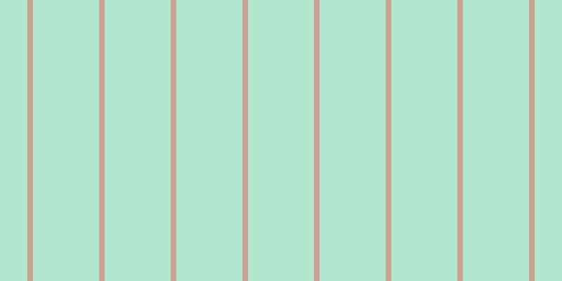 #9cdebf (75%), #caa393 vertical lines, eight pixels wide, ninety-four pixels apart